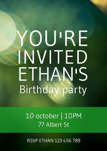 Create Invitations Online | Free Invitation Templates by Desygner